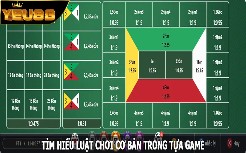 Tìm hiểu luật chơi cơ bản trong tựa game