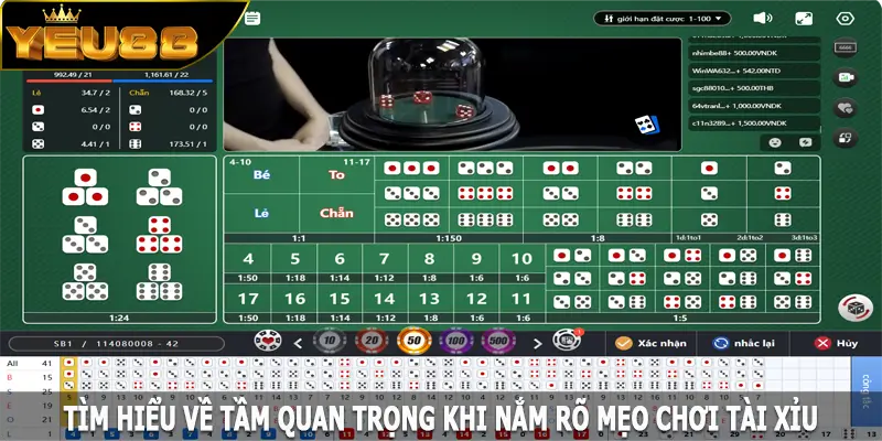 Tìm hiểu về tầm quan trọng khi nắm rõ mẹo chơi tài xỉu