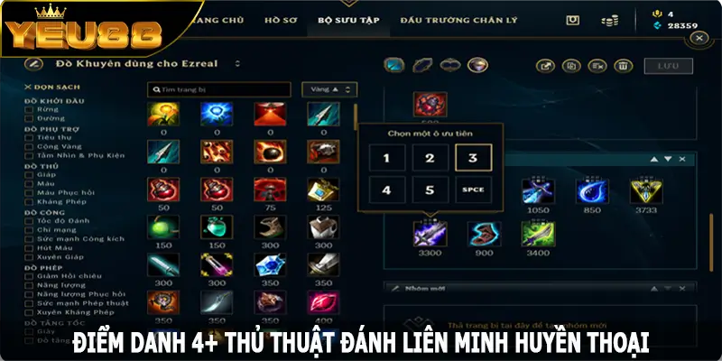 Điểm danh 4+ thủ thuật đánh Liên Minh Huyền Thoại
