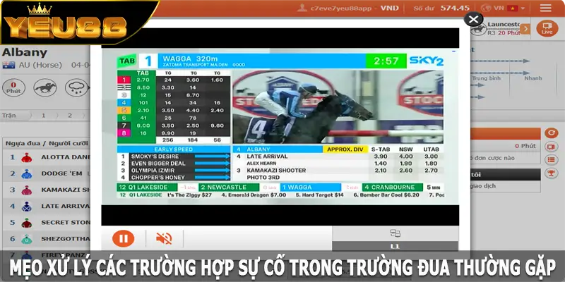 Mẹo xử lý các trường hợp sự cố trong trường đua thường gặp